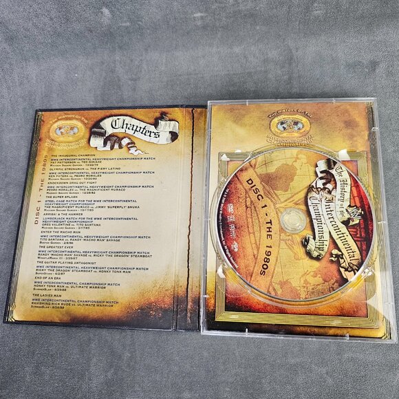 WWE History of the Intercontinental Championship (DVD, 2008)  B2-7 - Picture 4 of 6